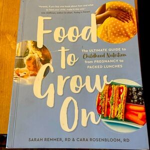 Book FOOD TO GRIW ON, the ultimate guide to childhood nutrition